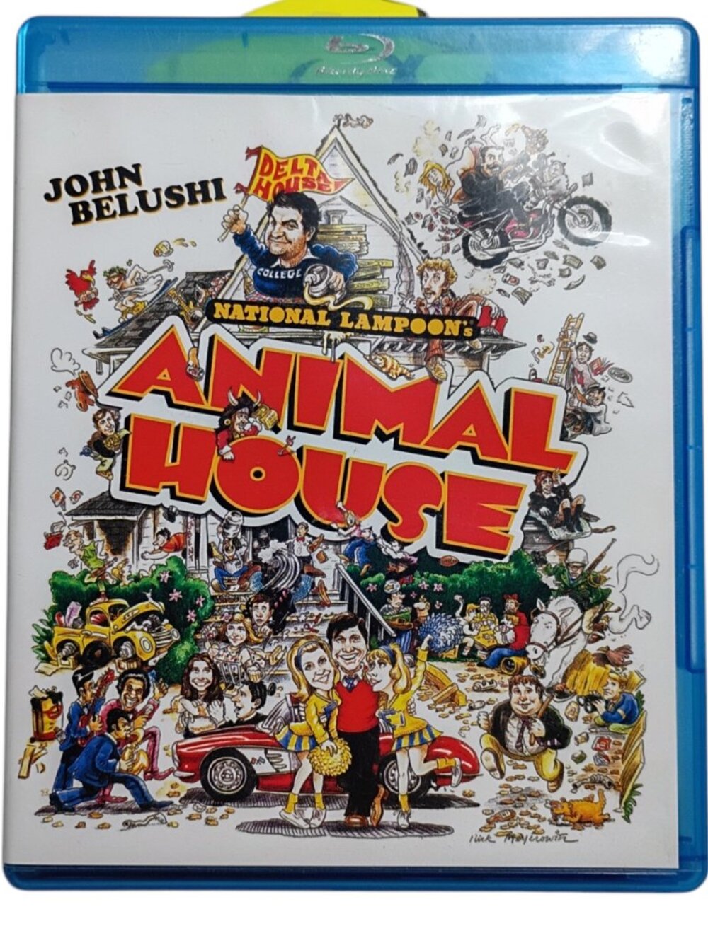 Universal Animal House Blu-Ray Disc Movie Blue Case National Lampoon's Comedy